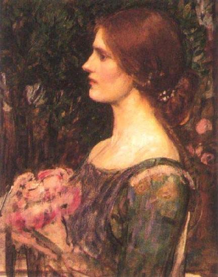 John William Waterhouse The Bouquet oil painting picture